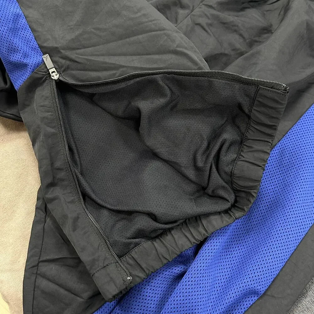 Jordan 1 Tier Zero Wings Windbreaker Pants Blue Black Sz XXL 2XL B29